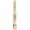 Ekena Millwork Saratoga Rough Sawn Timber Gable Bracket, Douglas Fir, 108"W x 45"H x 4"D x 6"F, 10/12 Pitch GBW108X45X0406SAR00RDF - alternate 2